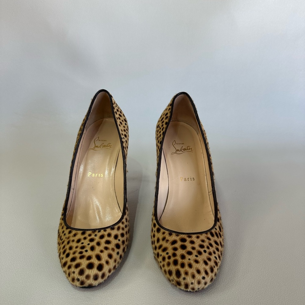 Christian Louboutin Leopard Print Heels